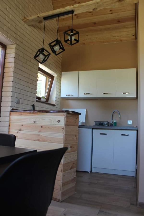 Domek Letniskowy 6-Osobowy Caloroczny Nad Jeziorem Wilczynskim Swietne Bagian luar foto